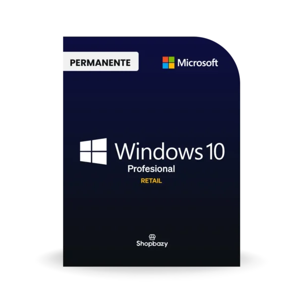 Licencia transferible de Windows 10 Profesional RETAIL.